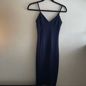 Navy Slip Dress